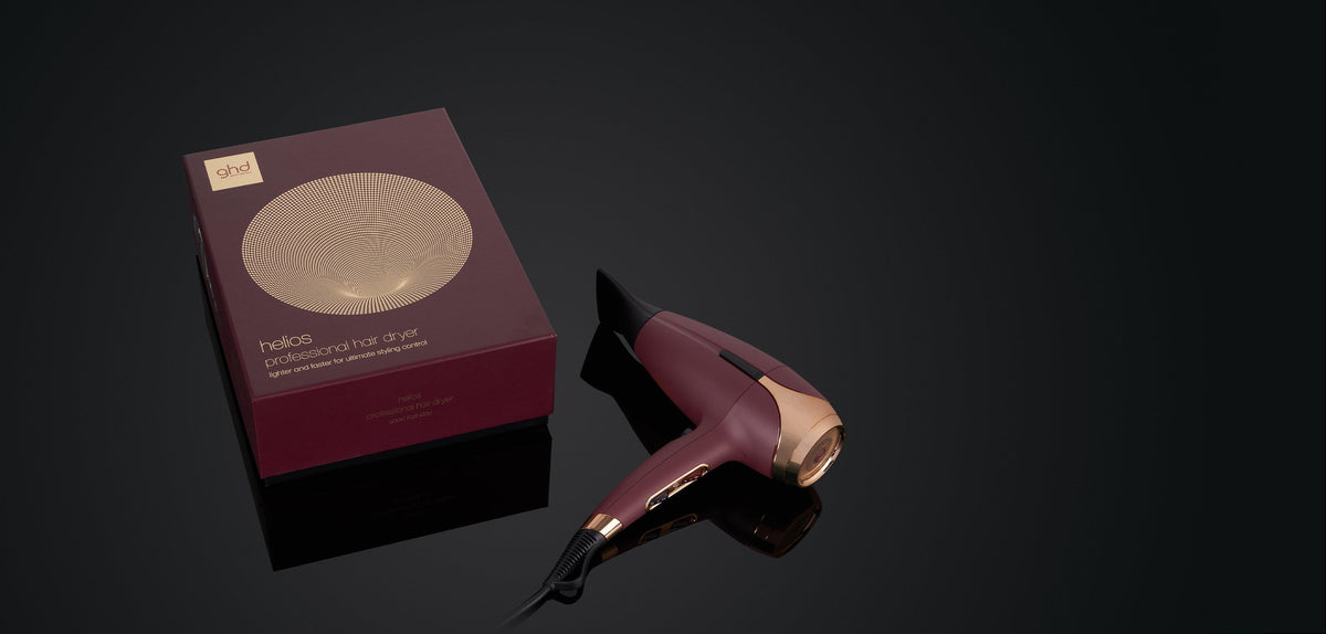 GHD Helios asciugacapelli bordeaux professionale
