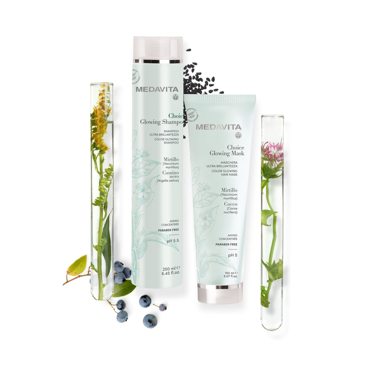 Choice Glowing Maschera nutriente color glow 50ml