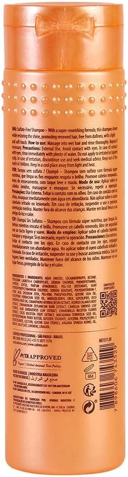 Cadiveu Nutri Glow Shampoo Senza Solfati 250 ml