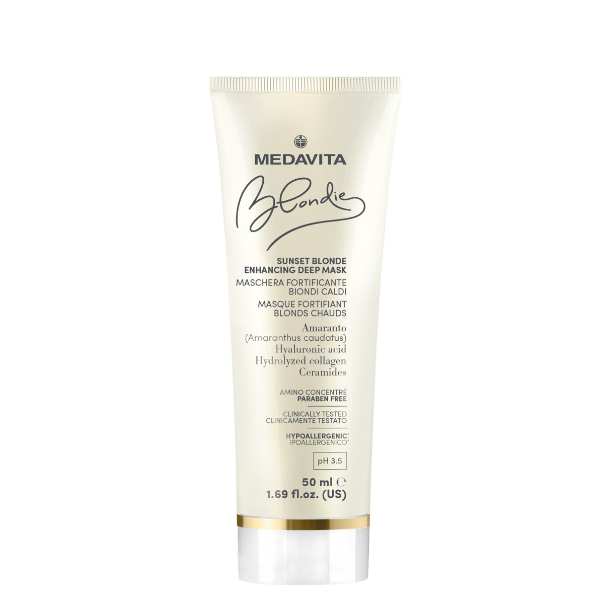 Blondie Sunset Blonde enhancing deep mask 50ml 150ml 500ml