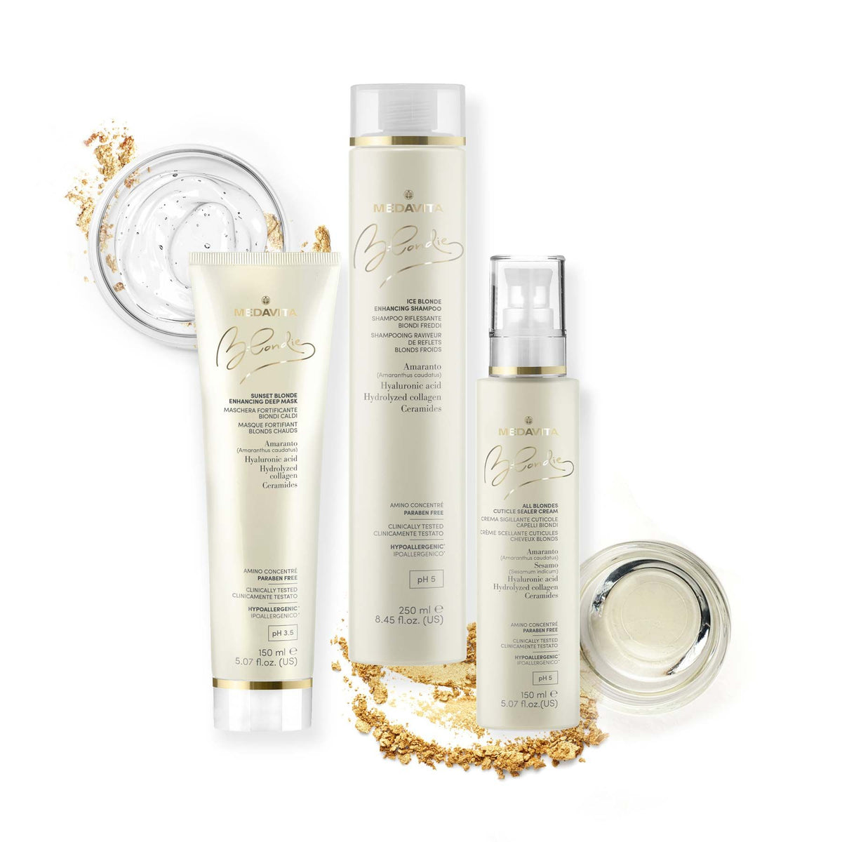 Blondie Sunset Blonde enhancing deep mask 50ml 150ml 500ml