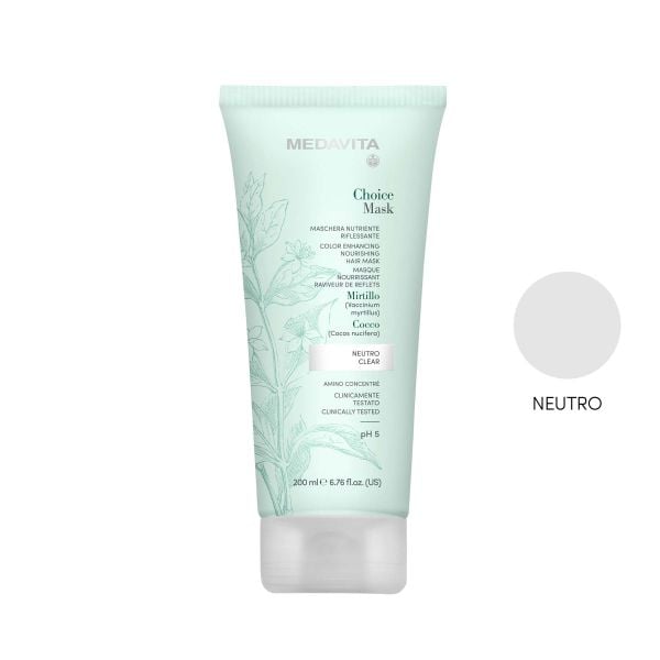 Medavita Choice Color Enhancing Nourishing Hair Mask Riflessi Castano 30ml