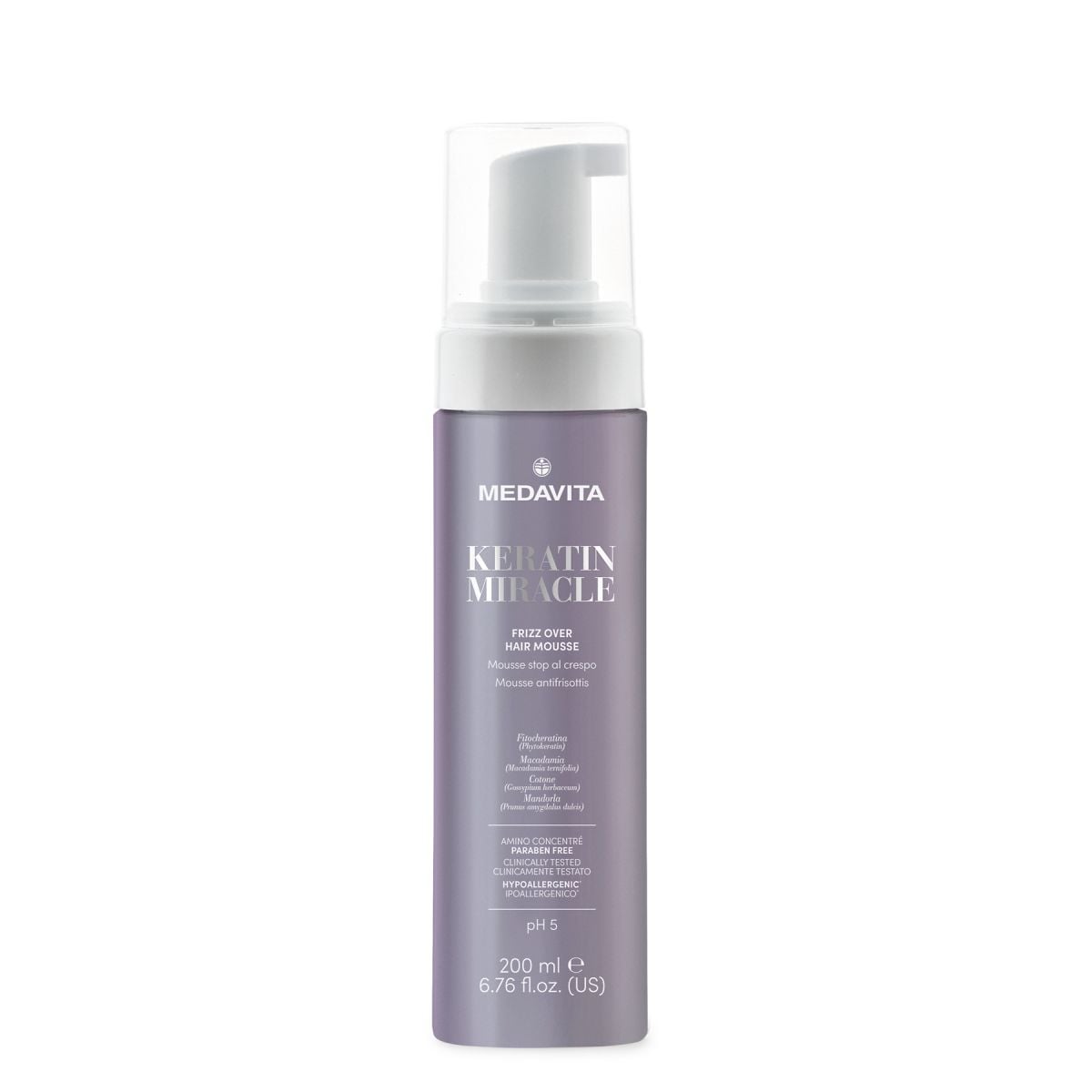 Keratin Miracle Frizz Over Hair Mousse 200ml