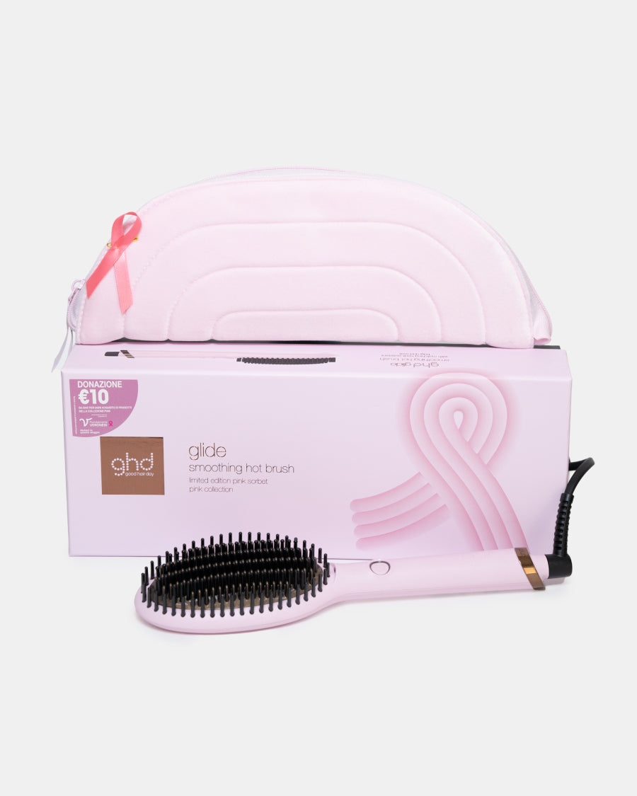 Ghd Glide spazzola lisciante colore rosa