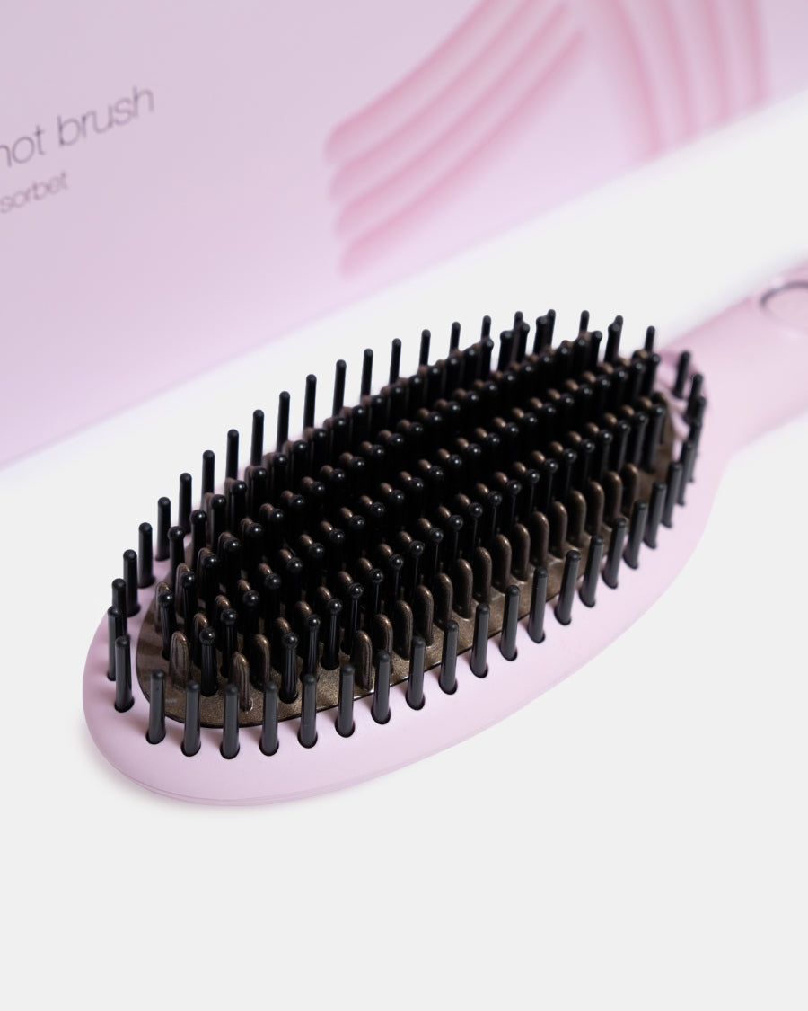 Ghd Glide spazzola lisciante colore rosa