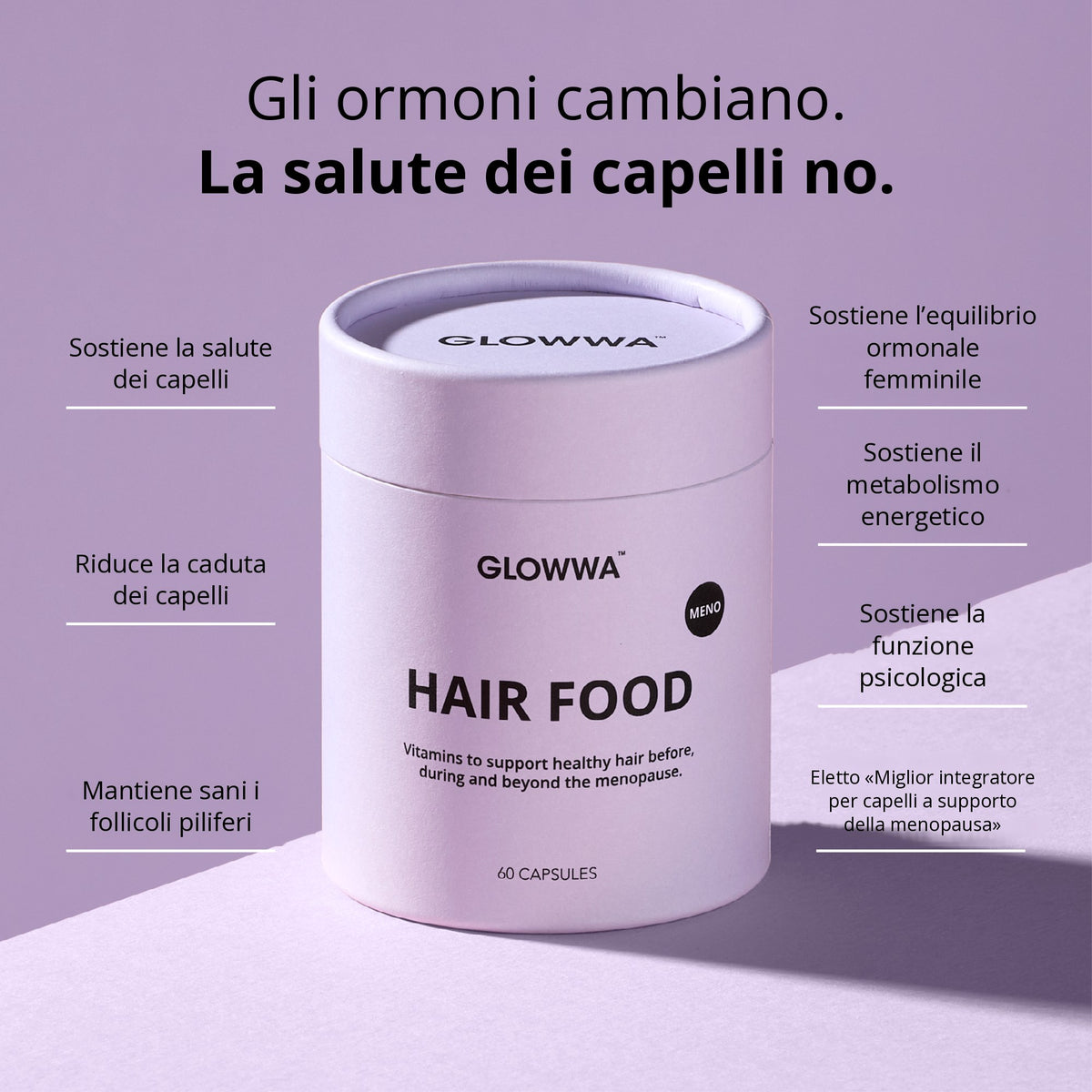 Glowwa Hair Food Meno: a cosa serve e i suoi vantaggi