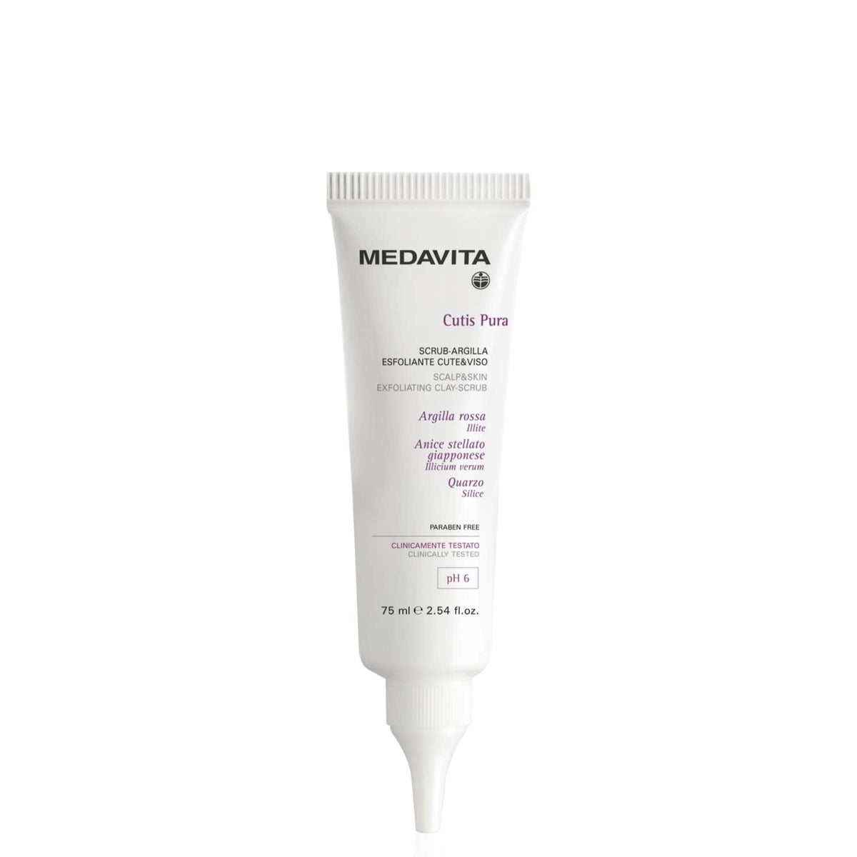 Cutis Pura Scrub-argilla esfoliante cute&viso 75ml
