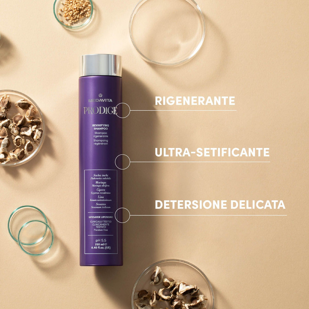Prodige Revivifying shampoo 250ml