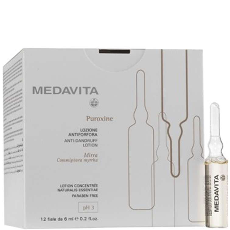 Medavita Puroxine Lozione Antiforfora 12 Fiale x 6ml