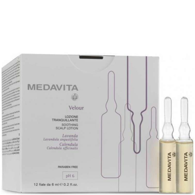 Medavita Velour Lozione Tranquillante 12 Fiale x 6ml