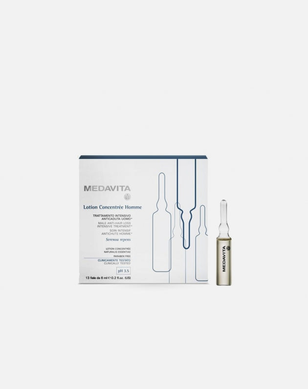 Medavita Lotion Concentree Homme Trattamento Intensivo Anticaduta Uomo 13 Fiale 6ml